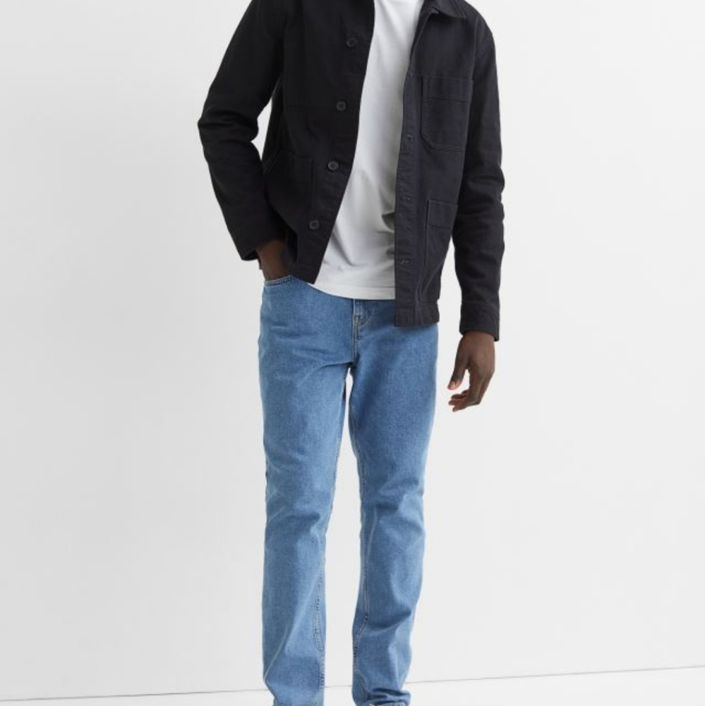 H&M men's slim blue jeans 33/32
